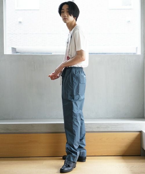 ohta オオタ.bluegray pants[pt-19B]