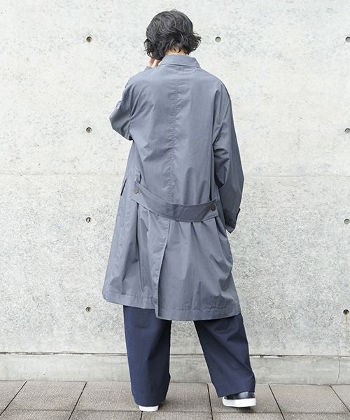 STUDIONICHOLSON スタジオニコルソン TECHNICAL CAR COAT[SNM-073/BLUE