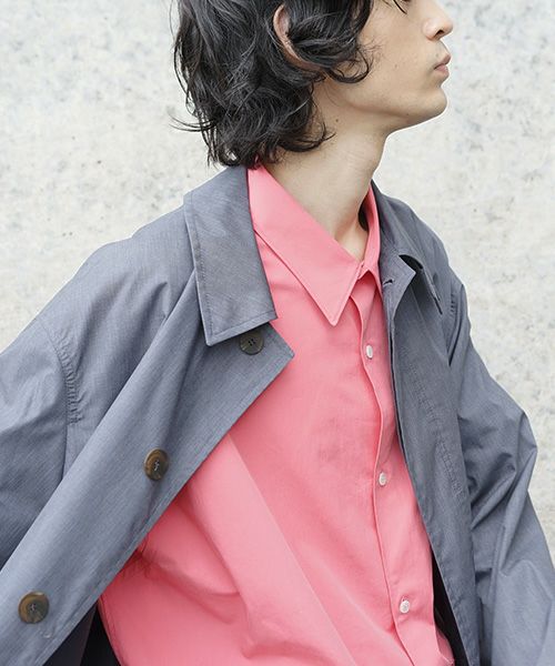 STUDIONICHOLSON スタジオニコルソン TECHNICAL CAR COAT[SNM-073/BLUE