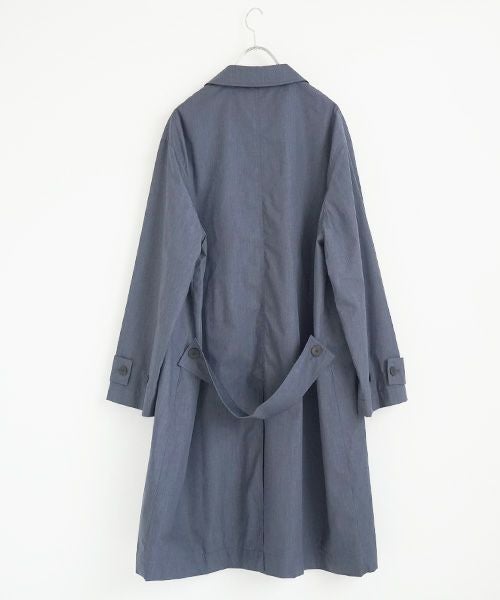 STUDIONICHOLSON スタジオニコルソン.TECHNICAL CAR COAT[SNM-073/BLUE GRAY]