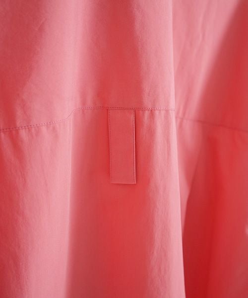 STUDIONICHOLSON スタジオニコルソン.OVERSIZED SHORT SLEEVE SHIRT[SNM-085/BARRAGAN PINK]