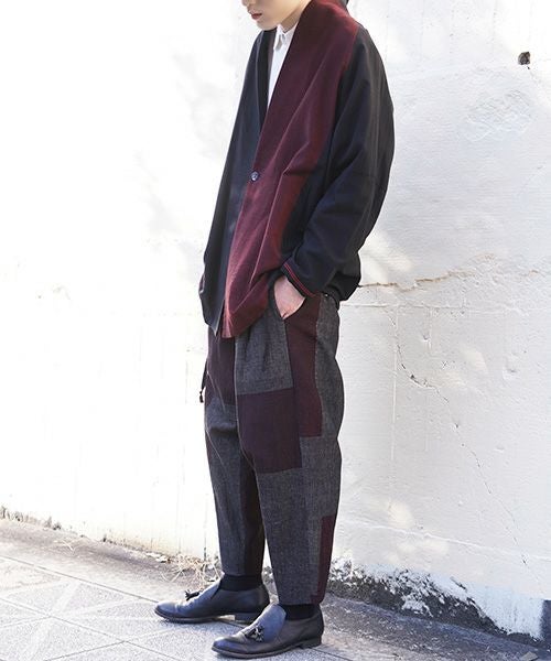 YANTOR ヤントル Boder Jacquard Fall Jacket[Y203JK02/RED]