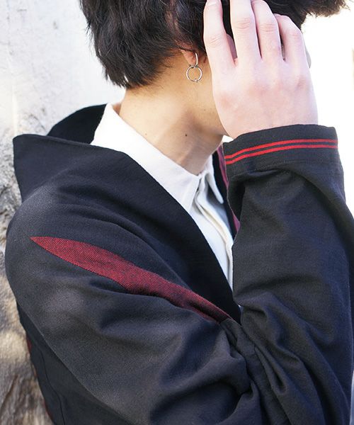 YANTOR ヤントル Boder Jacquard Fall Jacket[Y203JK02/RED]