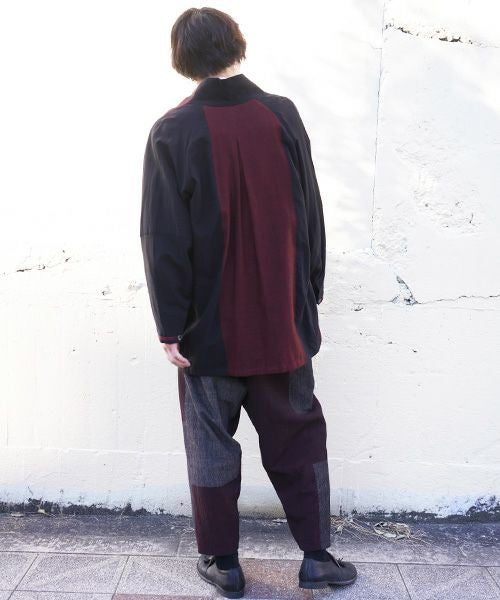 YANTOR ヤントル.Boder Jacquard Fall Jacket[Y203JK02/RED]