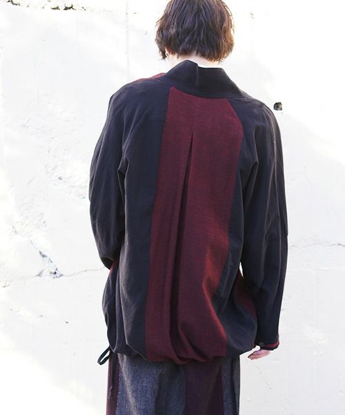 YANTOR ヤントル.Boder Jacquard Fall Jacket[Y203JK02/RED]