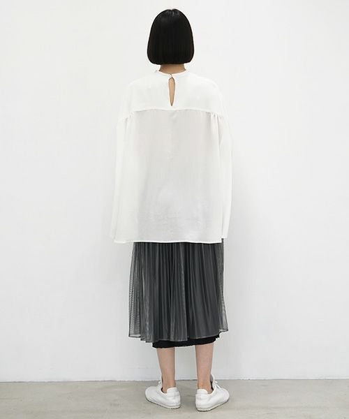 JUN OKAMOTO ジュンオカモト .真夏の空飛ぶ積乱雲のようなブラウス[TOP-33228]