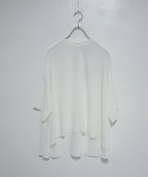 JUN OKAMOTO ジュンオカモト .真夏の空飛ぶ積乱雲のようなブラウス[TOP-33228]