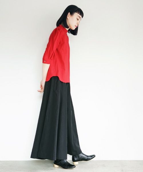 Mochi.モチ.maxi pants  [ms02-p-04/black]