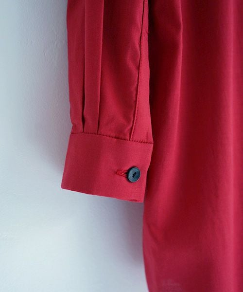 Mochi.モチ.gather blouse [ms02-sh-05/red]