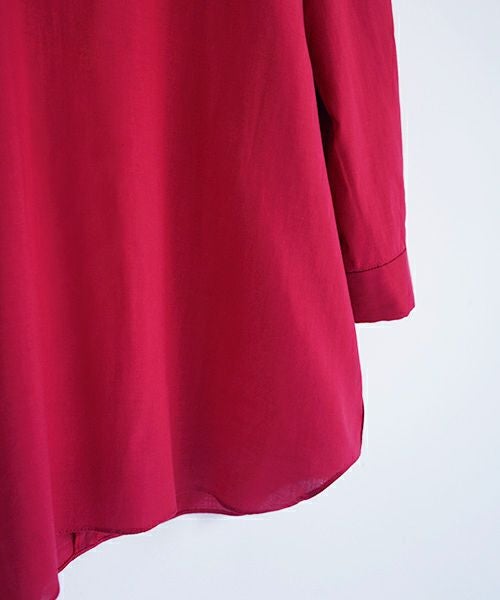 Mochi.モチ.gather blouse [ms02-sh-05/red]