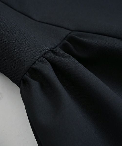 Mochi.モチ.trapeze dress [black]