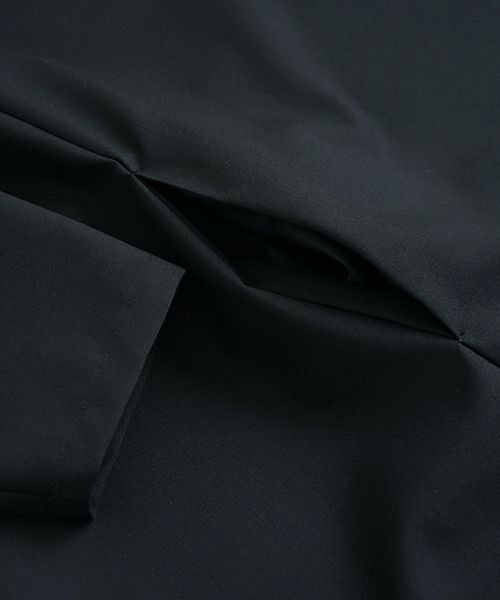 Mochi.モチ.trapeze dress [black]