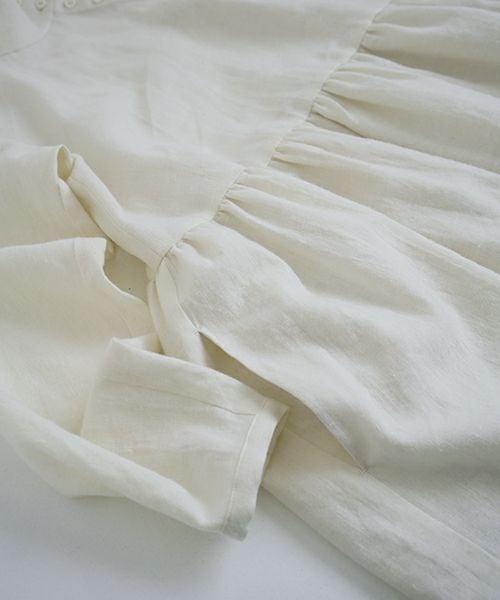 Mochi.モチ.gather dress [off white]