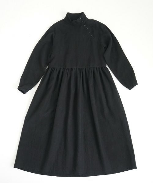 Mochi.モチ.gather dress [black]