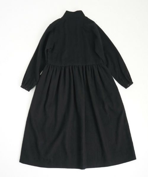 Mochi.モチ.gather dress [black]