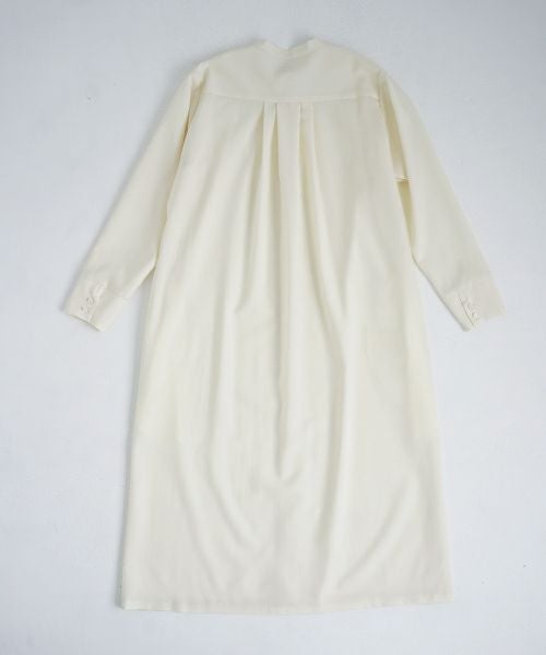Mochi.モチ.shirts dress [white]