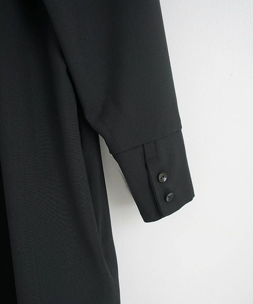 Mochi.モチ.shirts dress [black]