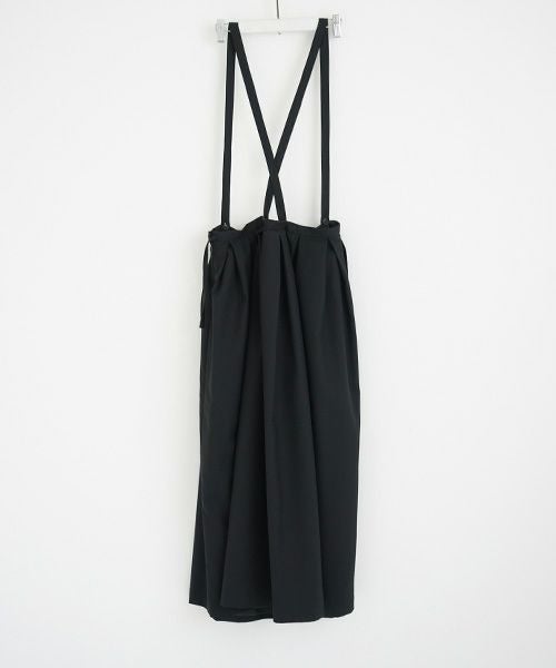 新品タグ付きMochi モチsuspender skirt 日本製 Mochi モチ suspender skirt [black]