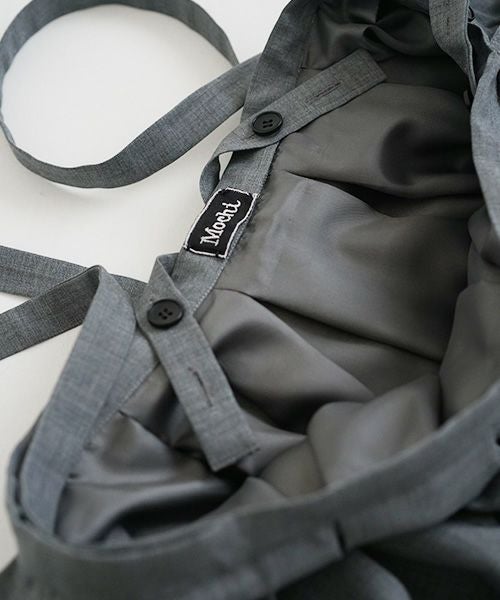 Mochi.モチ.suspender skirt [grey]