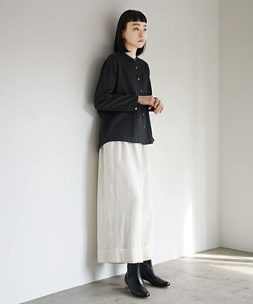Mochi.モチ.cropped wide pants [off white]