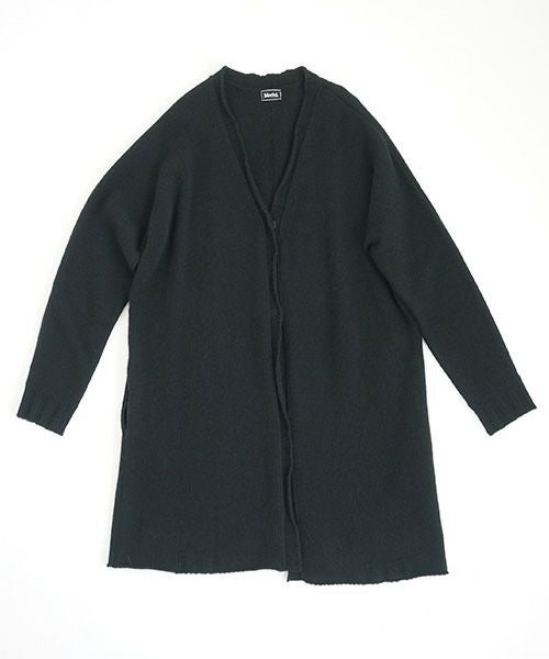 Mochi.モチ.long-knit cardigan [black]