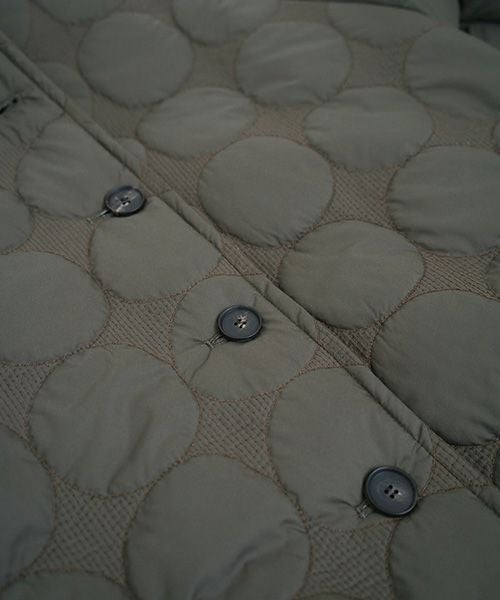 Mochi.モチ.quilted coat [khaki]