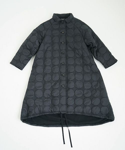 Mochi.モチ.quilted coat [black]