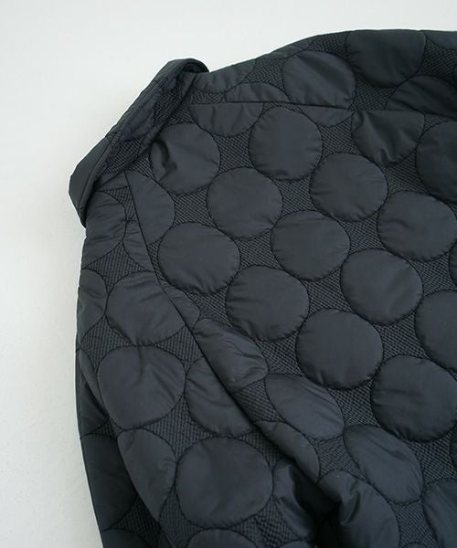 Mochi.モチ.quilted coat [black]