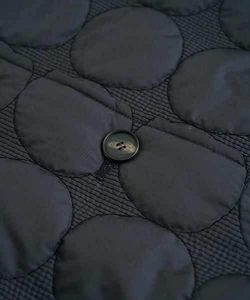 Mochi.モチ.quilted coat [black]