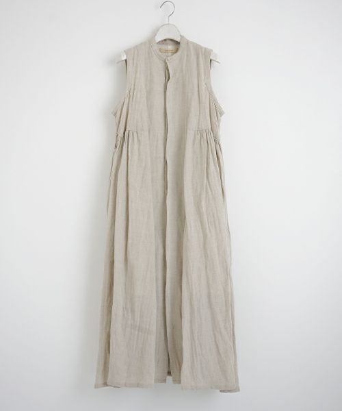suzuki takayuki.スズキタカユキ.sleeveless dress[A211-10/nude]