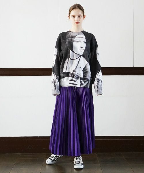 AHCAHCUM.あちゃちゅむ.レオナル3部作スウェット[01-203-0701/black]