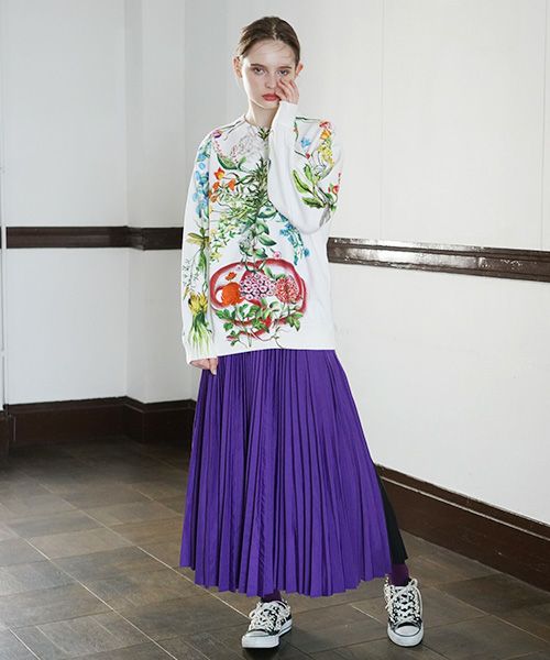 AHCAHCUM.あちゃちゅむ.お花の体スウェット[01-203-0704]