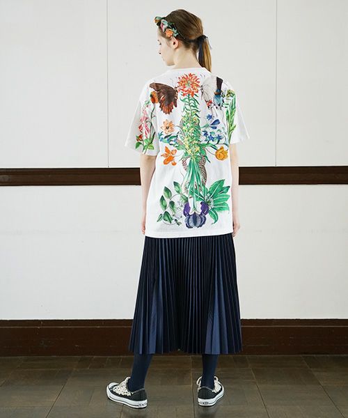 あちゃちゅむ 最終値下げ♥お花の体Tシャツ AHCAHCUM あちゃちゅむ お花の体Tシャツ[01-203-1501/multi]