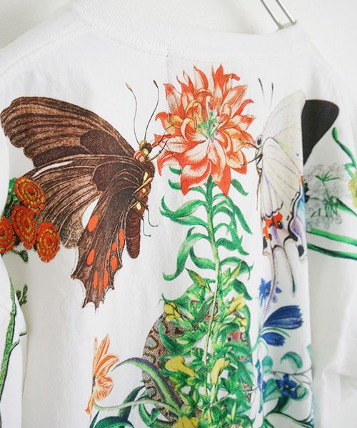 あちゃちゅむ 最終値下げ♥お花の体Tシャツ AHCAHCUM あちゃちゅむ お花の体Tシャツ[01-203-1501/black]
