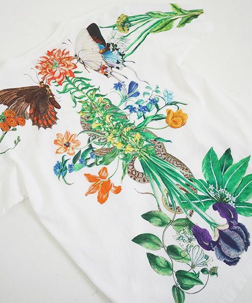 あちゃちゅむ 最終値下げ♥お花の体Tシャツ AHCAHCUM あちゃちゅむ お花の体Tシャツ[01-203-1501/multi]
