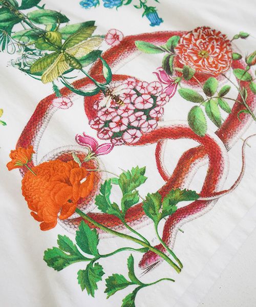 AHCAHCUM.あちゃちゅむ.お花の体Tシャツ[01-203-1501/ｍulti]