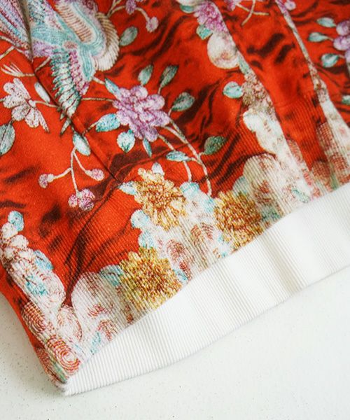 AHCAHCUM あちゃちゅむ 刺繍pt BIGパーカー[01-203-5110]