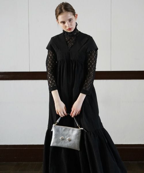 AHCAHCUM.あちゃちゅむ.お目目のバッグ[silver]