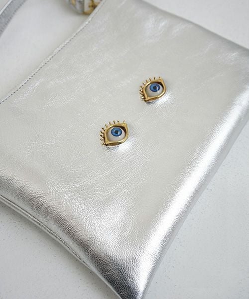 AHCAHCUM あちゃちゅむ お目目のバッグ[silver]