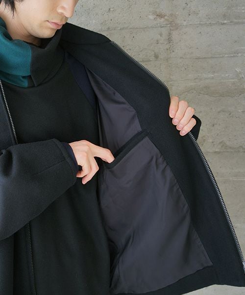 VU.ヴウ.stand collar bluson vu-s20-b11[BLACK]