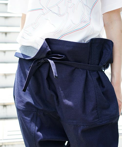 hatra×Palm maison ハトラ×パームメゾン 限定復刻 ・巻デニム スリム