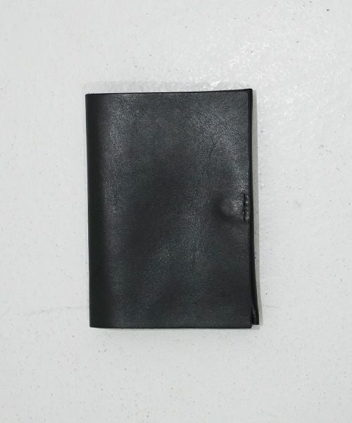 nejicommu.ネジコミュ.MATTER FLAP WALLET [BLACK]