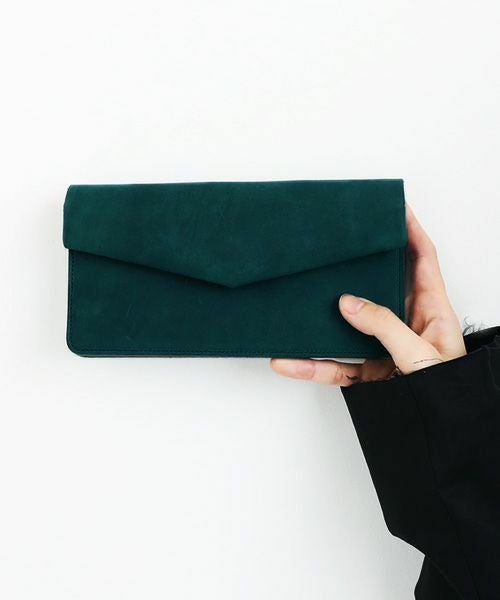 ohta オオタ navy letter 財布 ohta オオタ blue green long letter [ac-12G3]:5