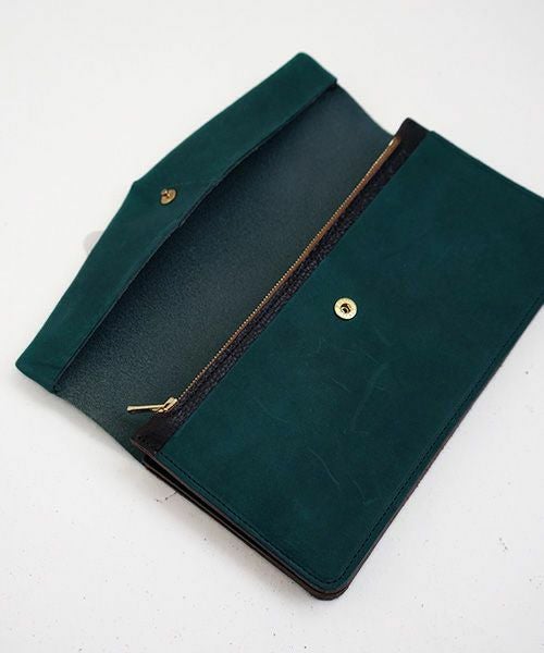 ohta オオタ.blue green long letter [ac-12G3]