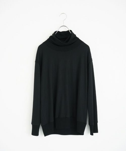 SWANLAKE.High neck jersey [CT-1305/Black]