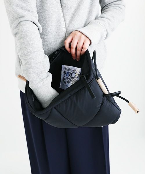 macromauro マクロマウロ.HK-05 SHOULDER BAG L[black.]
