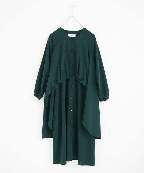 JUN OKAMOTO ジュンオカモト .深い森の奥に住む魔女みたいなワンピース[RO-33222・GREEN]