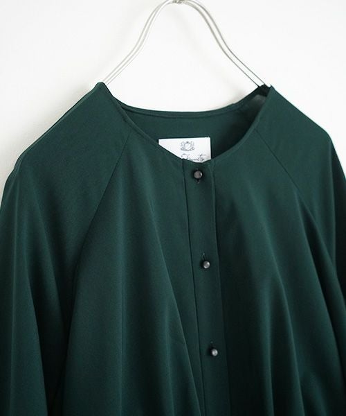 JUN OKAMOTO ジュンオカモト .深い森の奥に住む魔女みたいなワンピース[RO-33222・GREEN]