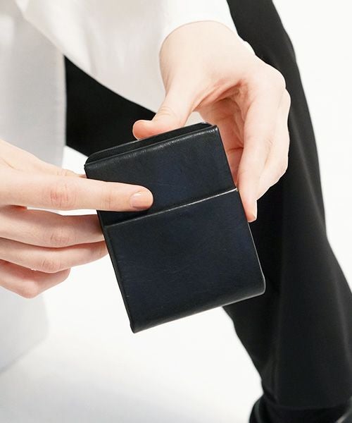 EDROBERTJUDSON.エドロバートジャドソン.coil spring money clip & coin case[B01X CO-08 / 05.BLACK]