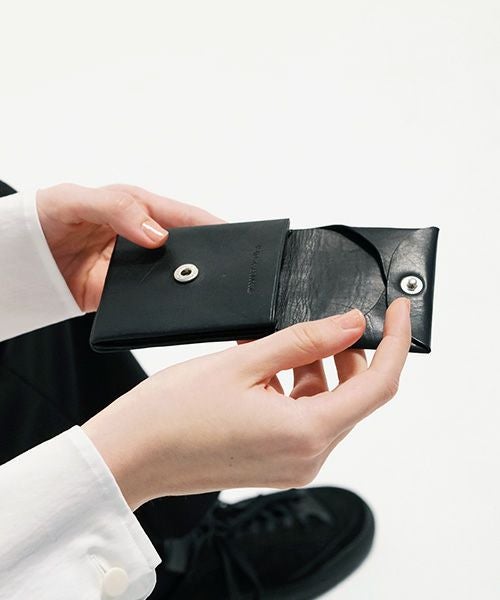 EDROBERTJUDSON.エドロバートジャドソン.coil spring money clip & coin case[B01X CO-08 / 05.BLACK]